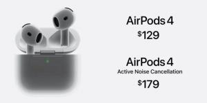 آبل تعلن سماعتها اللاسلكية الجديدة AirPods 4