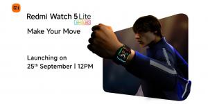 إطلاق ساعة Redmi Watch 5 Lite في 25 سبتمبر والإعلانات التشويقية تفصح عن الميزات