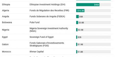 بلومبيرغ: صندوق ثروة ليبيا السيادي يتصدر قائمة 13 صندوقًا نظيرًا في إفريقيا
