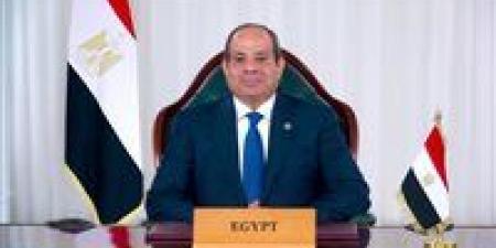 الرئيس السيسي: التزام مصري بدعم القضايا البيئية والمائية على مستوى عالمي