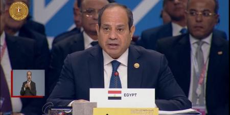 السيسي: مصر تؤمن بنظام دولي متعدد الأطراف قي قلب الأمم المتحدة