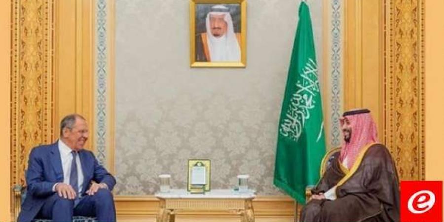 محمد بن سلمان يبحث مع لافروف في الرياض مستجدّات الأوضاع الإقليميّة والدوليّة