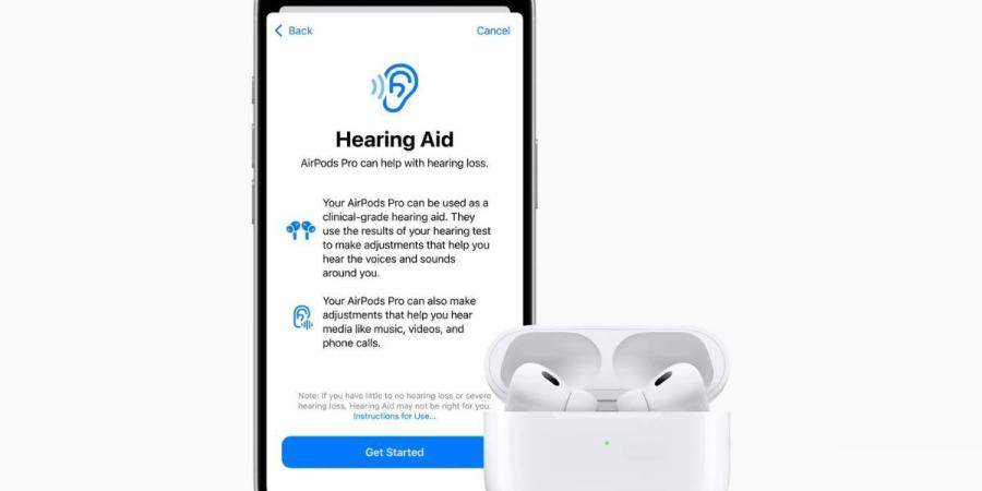 آبل تضيف مزايا سمعية متطوّرة إلى سماعة AirPods Pro 2