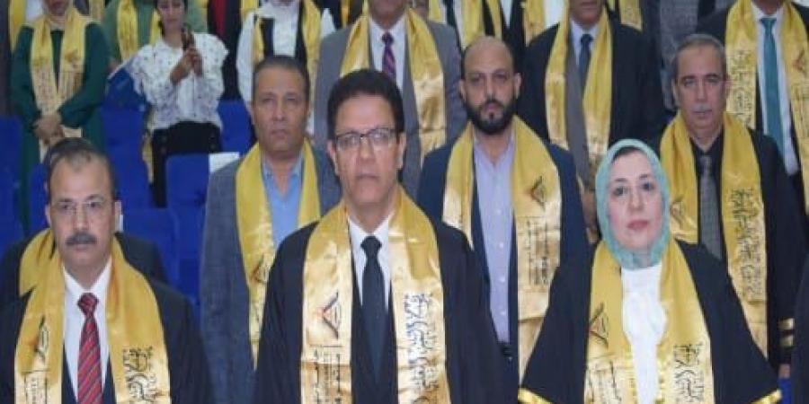 الجيزاوي:جامعةبنها حريصة بالاحتفال سنويا بالمتميزين كأحد آليات التحفيز