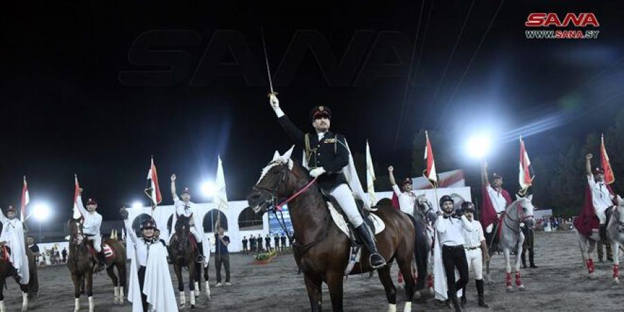 على مضمار نادي سيف الشام بدمشق… افتتاح بطولة العرض الوطني السوري العاشر وكأس الإمارات العالمي لجمال الخيل العربية