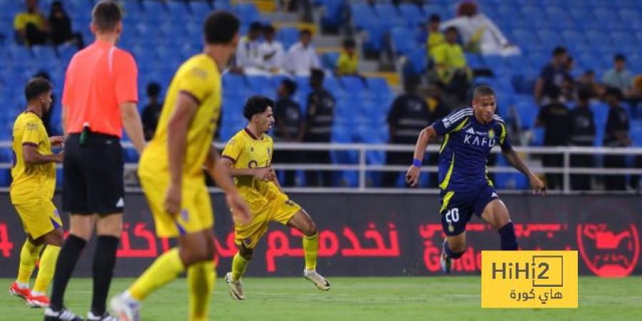 تقييم النصر في الشوط الأول أمام الحزم