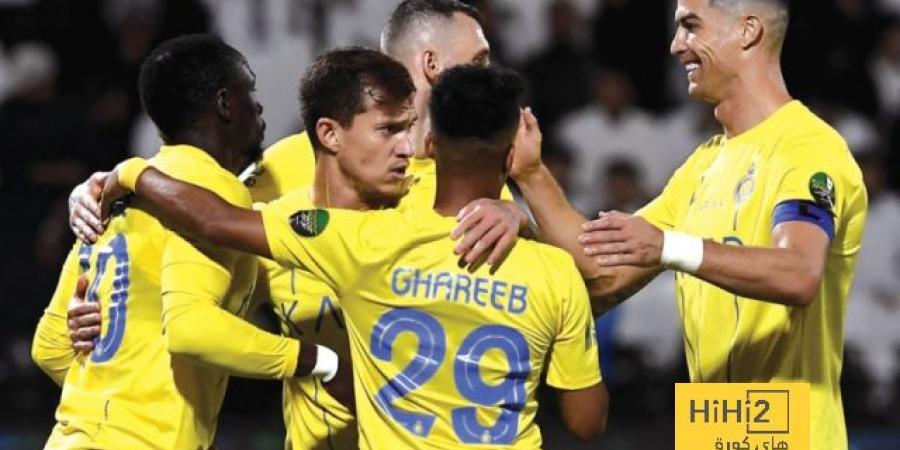 أجانب النصر أمام الحزم في كأس الملك