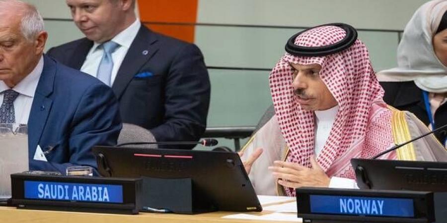 السعودية تعلن إطلاق التحالف الدولي لتنفيذ "حل الدولتين"