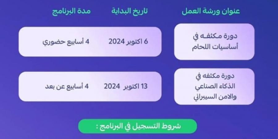 مدينة جازان للصناعات الأساسية تعلن التسجيل في دورات مهنية بأكاديمية الهيئة الملكية