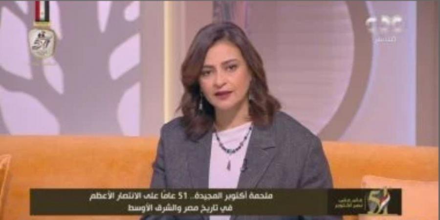 علا الشافعى: هناك أفلاما قليلة تناولت حرب أكتوبر وهذا لا يليق بعظمة النصر