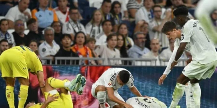 انتهاء موسم كارفخال مبكرًا مع ريال مدريد