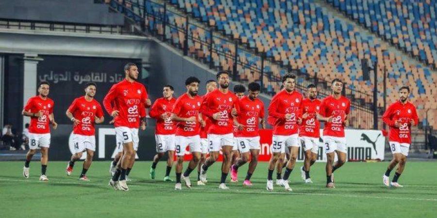 منتخب مصر يواصل تدريباته استعدادًا لمواجهة موريتانيا