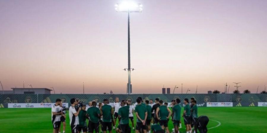 المنتخب السعودي يواصل استعداده لمواجهة اليابان ضمن تصفيات كأس العالم