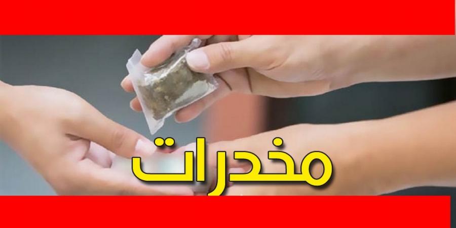 وحدات الحرس الوطني بالتضامن تطيح بمروج مخدرات وتحجز كمية من المواد المخدرة