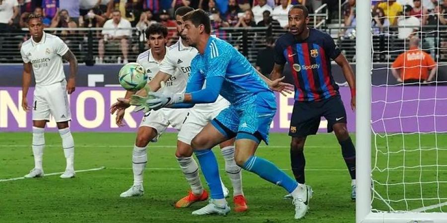 موقف تيبو كورتوا من المشاركة مع ريال مدريد أمام برشلونة في الكلاسيكو - موقع بالجول