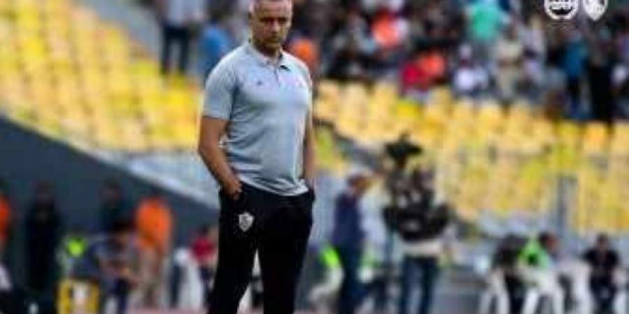 تفاصيل جلسة جوميز مع لاعبى الزمالك قبل نهائى السوبر المحلى