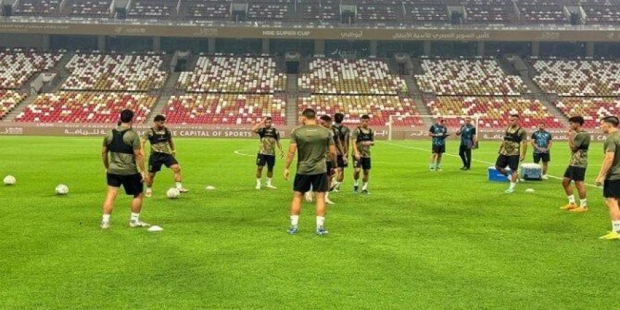 نهائي كأس السوبر.. جمل خططية في مران الزمالك قبل مواجهة الأهلي