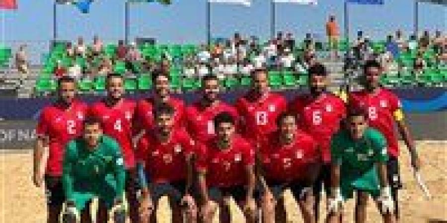 اليوم.. منتخب الشاطئية يواجه االسنغال فى نصف نهائي أمم افريقيا