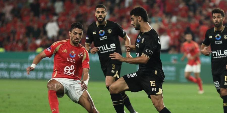 الأهلي يعزز تفوقه على الزمالك بالنهائى فى نهائي السوبر