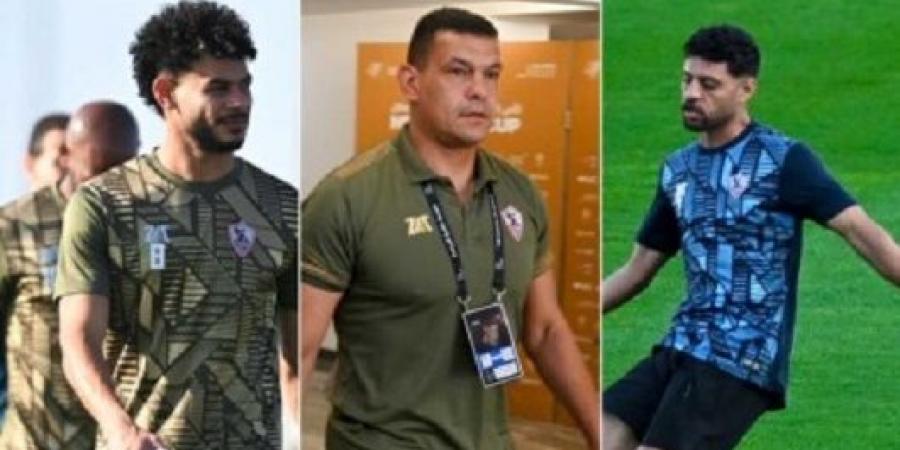 أمير هشام: فتوح تدخل لحل أزمة ثلاثي الزمالك في الإمارات 