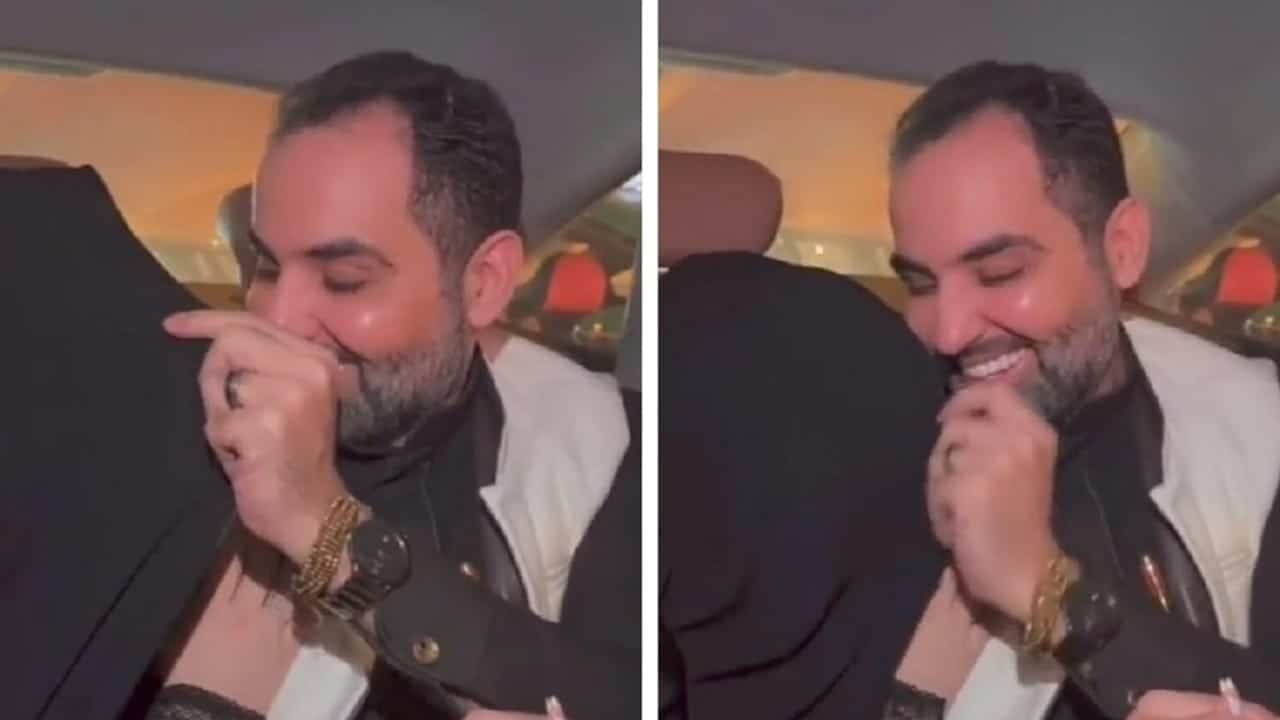 Social media celebrity Mishal Al-Khalidi raises controversy after posting a sexy, romantic video of him and his wife in the car – Sada Al Khaleej