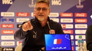مدرب البحرين: جاهزون لجميع الاحتمالات أمام العراق