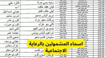 هنـا .. طريقة الاستعلام عن اسماء الرعاية الاجتماعية الوجبة السابعة في العراق