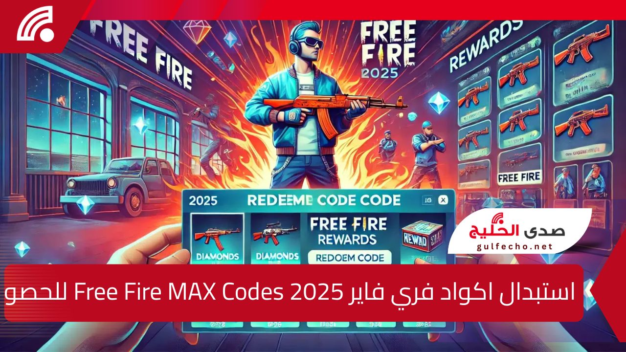 استبدال اكواد فري فاير Free Fire MAX Codes 2025 للحصول على مكافآت مميزة 5 استبدال اكواد فري فاير Free Fire MAX Codes 2025 للحصول على مكافآت مميزة