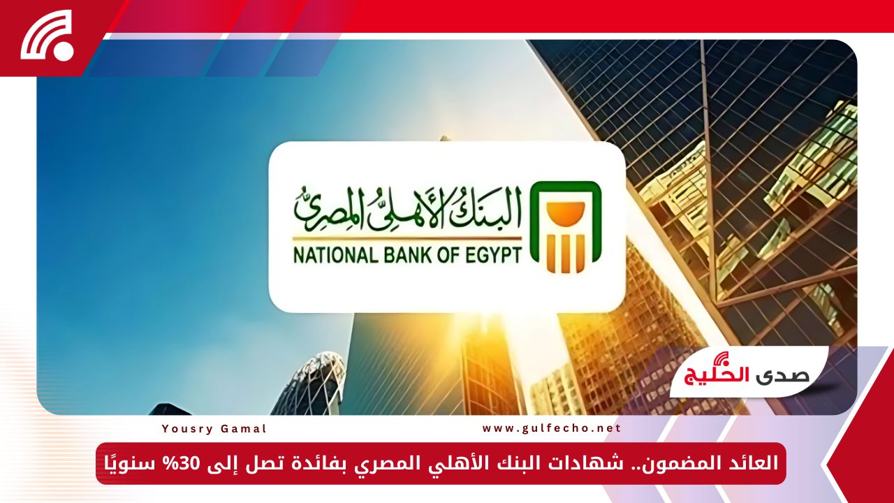 العائد المضمون.. شهادات البنك الأهلي المصري بفائدة تصل إلى 30% سنويًا 5 العائد المضمون.. شهادات البنك الأهلي المصري بفائدة تصل إلى 30% سنويًا