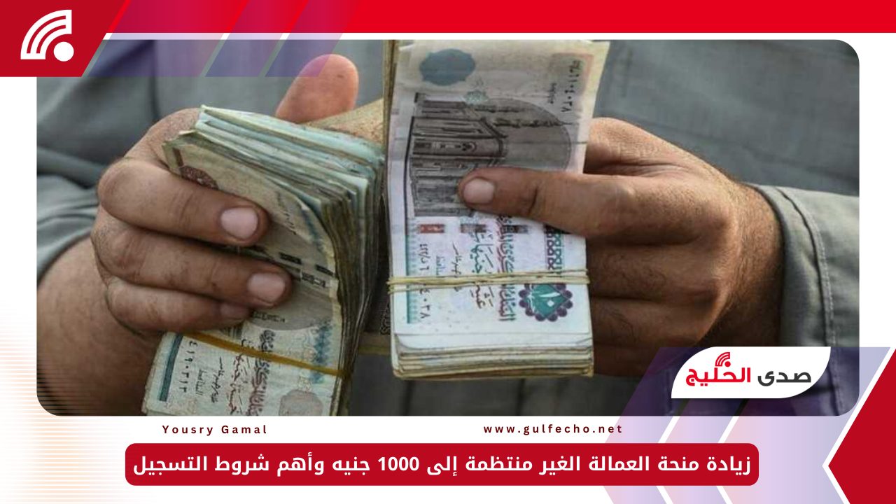 زيادة منحة العمالة الغير منتظمة إلى 1000 جنيه وأهم شروط التسجيل 5 زيادة منحة العمالة الغير منتظمة إلى 1000 جنيه وأهم شروط التسجيل