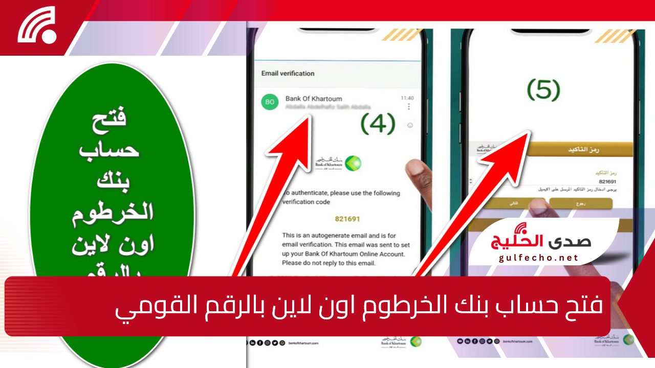 "5 خطوات فقط".. فتح حساب بنك الخرطوم اون لاين بالرقم القومي من داخل وخارج السودان 5 “5 خطوات فقط”.. فتح حساب بنك الخرطوم اون لاين بالرقم القومي من داخل وخارج السودان