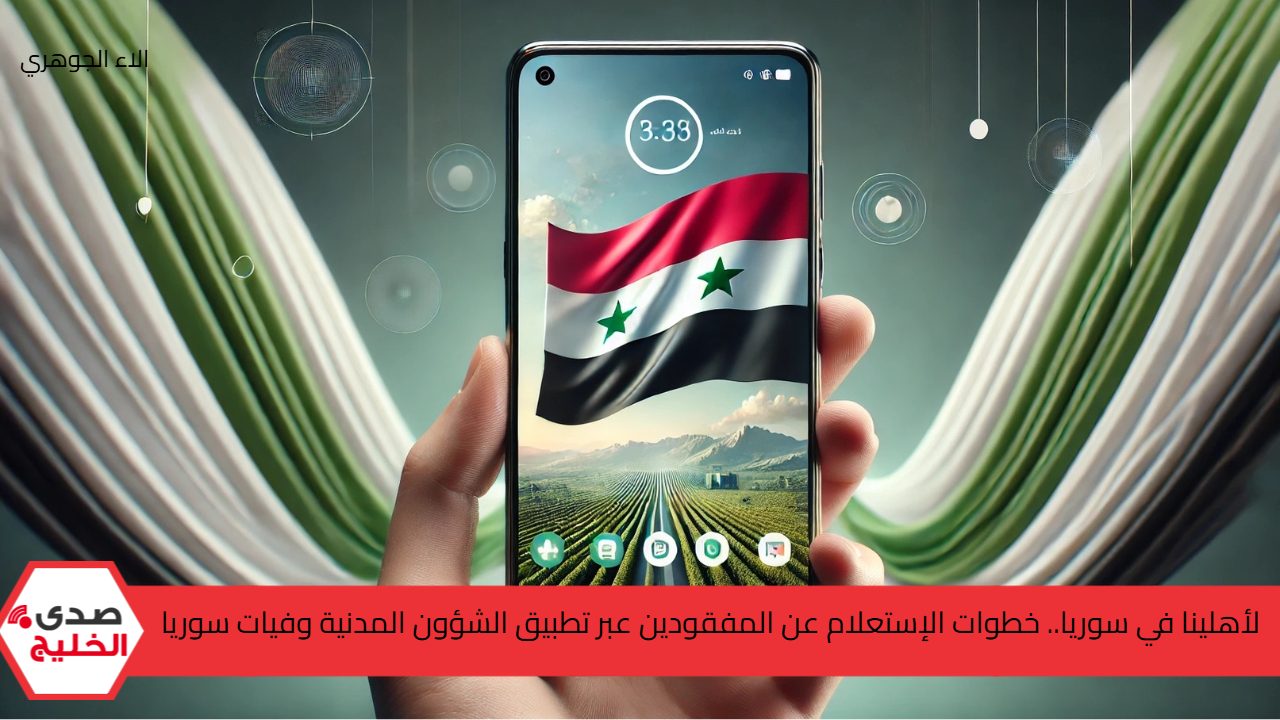 لأهلينا في سوريا.. خطوات الاستعلام عن المفقودين عبر تطبيق الشؤون المدنية وفيات سوريا 5 لأهلينا في سوريا.. خطوات الاستعلام عن المفقودين عبر تطبيق الشؤون المدنية وفيات سوريا