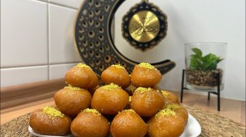 حلي بوقك بحلوى مميزة… كرات البسبوسة بجوز الهند مع كوب شاي انسي أي حلويات تانية
