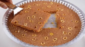 بمذاق شرقي.. تعرفى علي طريقة عمل بسبوسة الخمس دقائق المرملة التى تتميز  بـتحلية سريعة وذهبية