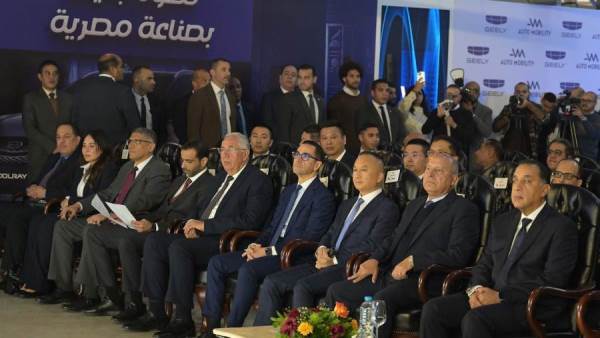 رئيس الوزراء يشهد احتفالية افتتاح مصنع تجميع سيارات "جيلي" بمدينة السادس من أكتوبر 5 رئيس الوزراء يشهد احتفالية افتتاح مصنع تجميع سيارات “جيلي” بمدينة السادس من أكتوبر