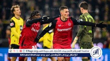 ليفركوزن يضرب دورتموند بثلاثية ويقترب من القمة