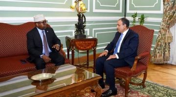 وزير الخارجية والهجرة يبحث مع نظيره الصومالي تعزيز التعاون المشترك