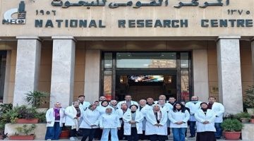 قافلة طبية من المركز القومي للبحوث تخدم 1980 مريضًا في قرية الرهاوي بالجيزة