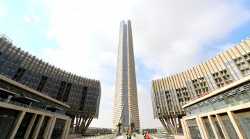 وزير الإسكان يتفقد منطقة الأعمال المركزية بالعاصمة الإدارية الجديدة