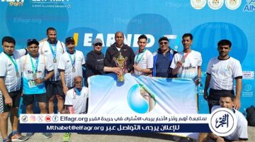 الصرف الصحي بالإسكندرية يحصد المركز الأول في ماراثون الأقصر الدولي