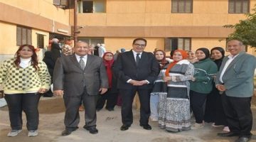 رئيس جامعة القاهرة يفتتح أعمال تطوير المبنى الثالث بمدينة رعاية الطالبات ببولاق الدكرور