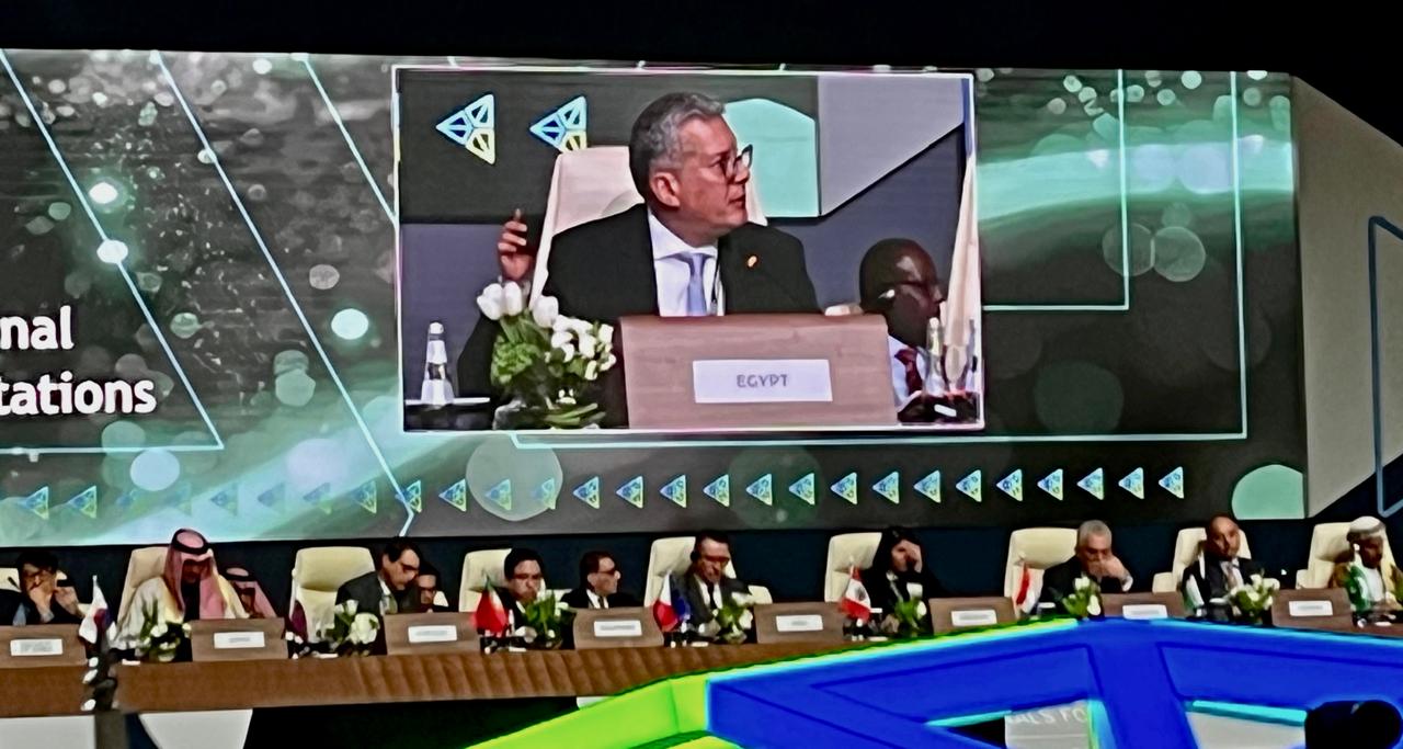 وزير البترول والثروة المعدنية يشارك فى الاجتماع الوزاري الرابع لمؤتمر التعدين الدولي بالسعودية 5 وزير البترول والثروة المعدنية يشارك فى الاجتماع الوزاري الرابع لمؤتمر التعدين الدولي بالسعودية