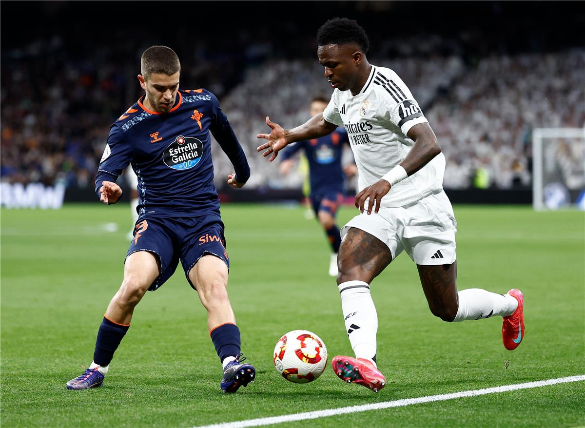 فيديو | في مباراة ماراثونية.. ريال مدريد يهزم سيلتا فيجو ويتأهل لربع نهائي كأس ملك إسبانيا 5 فيديو | في مباراة ماراثونية.. ريال مدريد يهزم سيلتا فيجو ويتأهل لربع نهائي كأس ملك إسبانيا