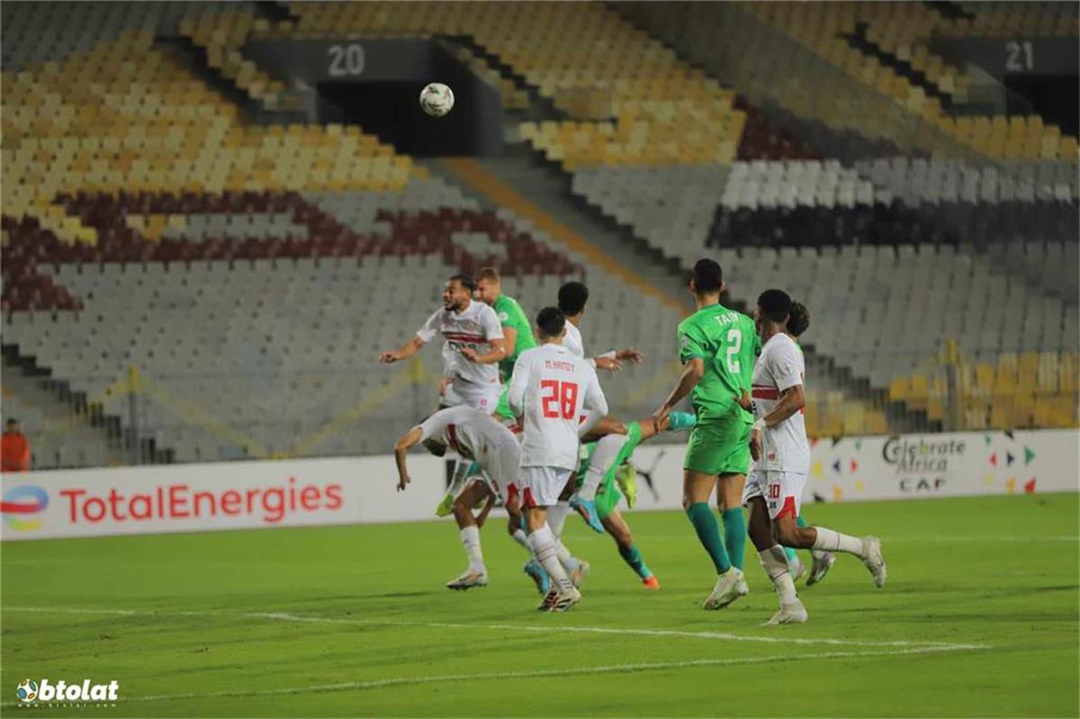 ترتيب مجموعة الزمالك والمصري في الكونفدرالية (مباشر)