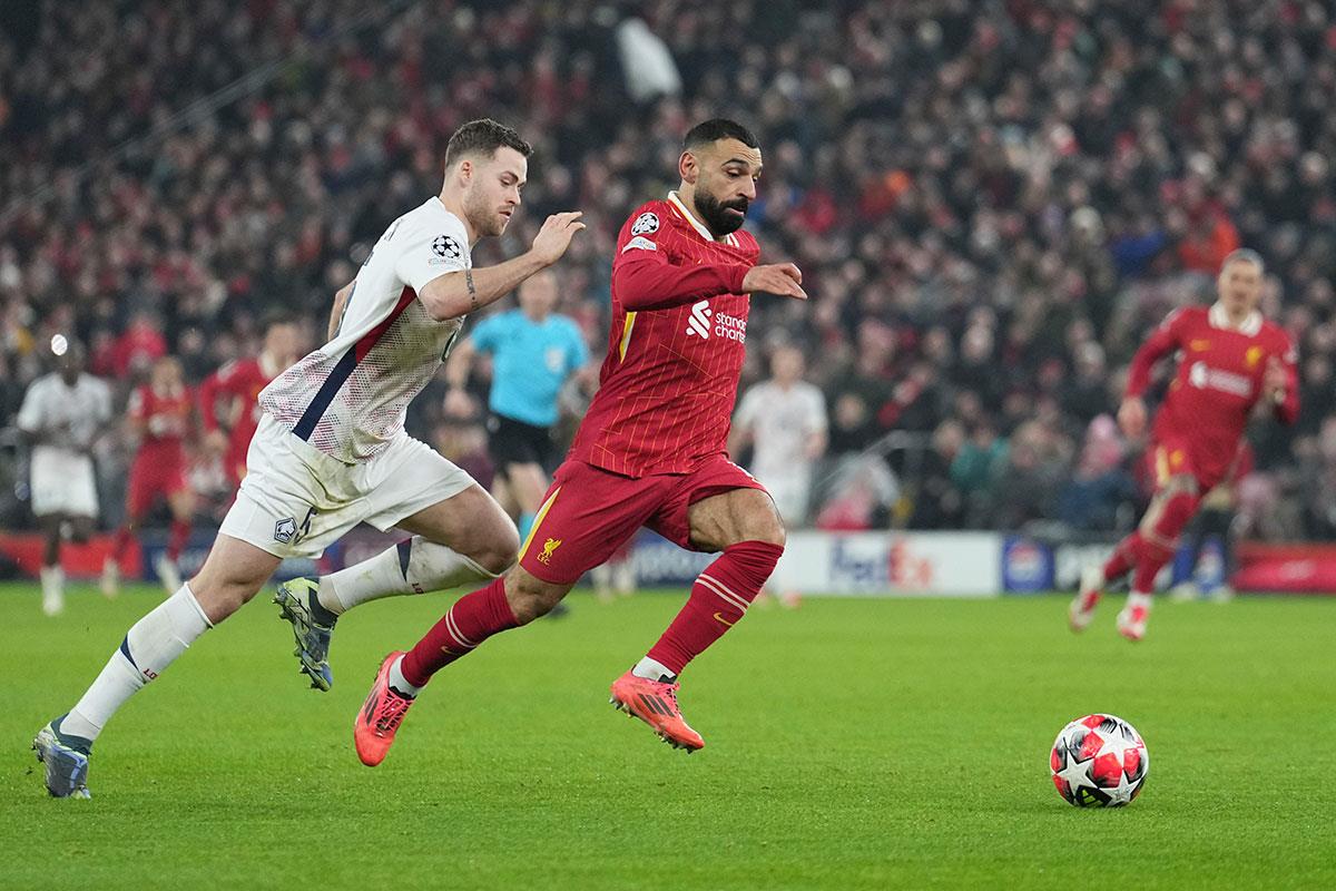 4 إنجازات ذهبية.. محمد صلاح يواصل كتابة التاريخ بعد هدفه أمام ليل 5 4 إنجازات ذهبية.. محمد صلاح يواصل كتابة التاريخ بعد هدفه أمام ليل