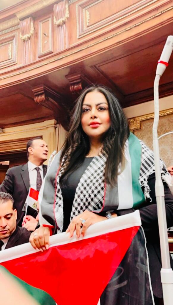 1737989583 453 النائبة نيفين حمدي تعلن دعمها وتأييدها الكامل لموقف مصر الرافض