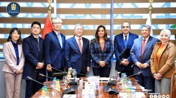وزيرة التنمية تبحث مع سفير كوريا الجنوبية بالقاهرة مجالات التعاون المشترك