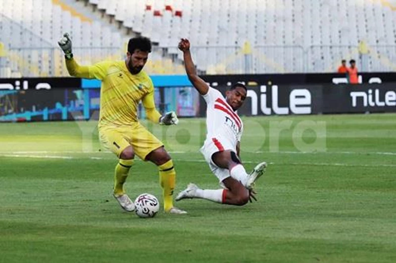 ماذا قال الجزيري بعد الثنائية في مرمى إنيمبا؟ (فيديو)