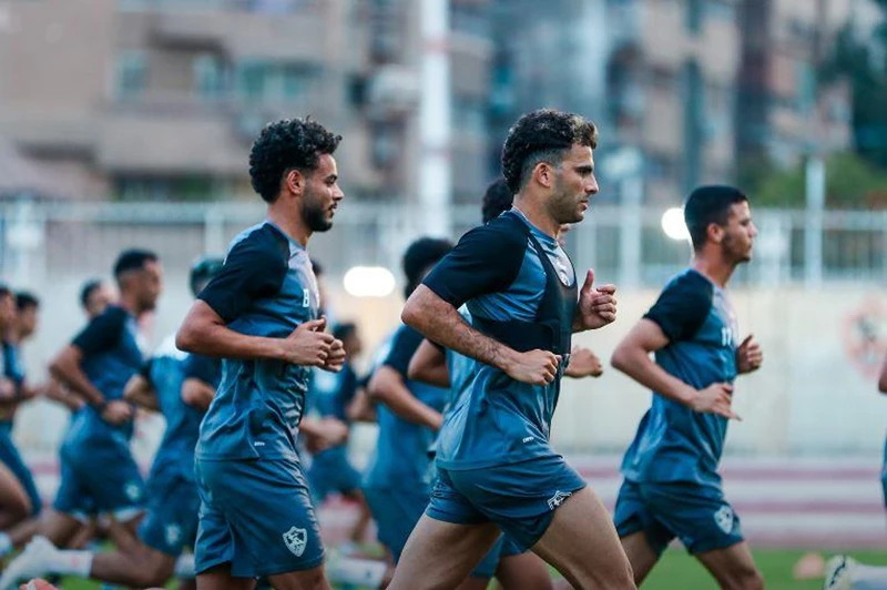 مران الزمالك الرئيسي مفتوح للإعلام قبل مواجهة إنيمبا 5 مران الزمالك الرئيسي مفتوح للإعلام قبل مواجهة إنيمبا