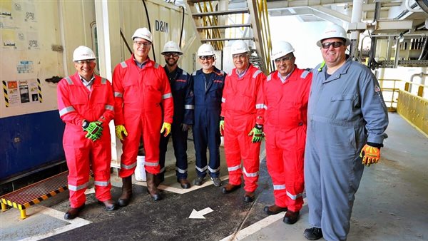 وزير البترول يتفقد سفينة الحفر 9-Valaris Ds للبحث عن الغاز بالبحر المتوسط 5 وزير البترول يتفقد سفينة الحفر 9-Valaris Ds للبحث عن الغاز بالبحر المتوسط
